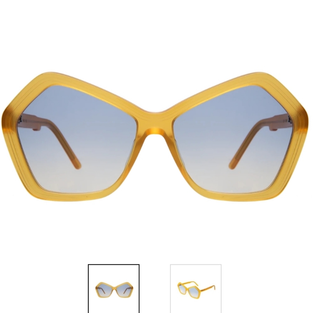 Illesteva Hexagon Sunglasses NWOT